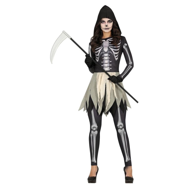 Disfraz Esqueleto Gastado Talla 38-40