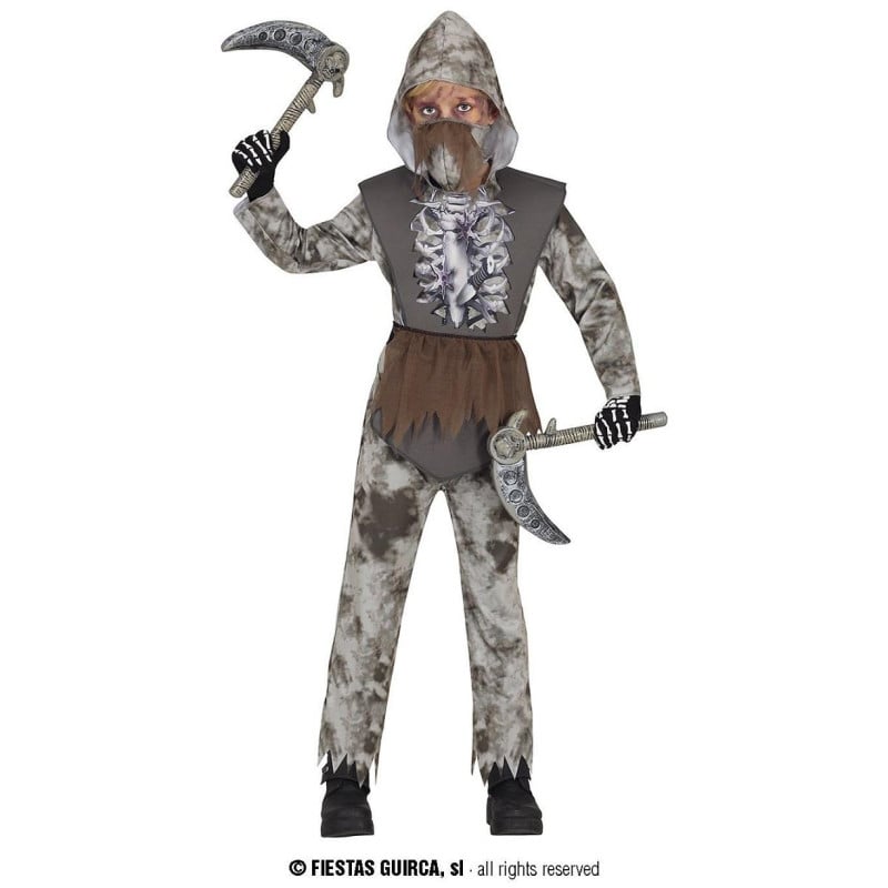 Disfraz Ninja Esqueleto 3-4 Años