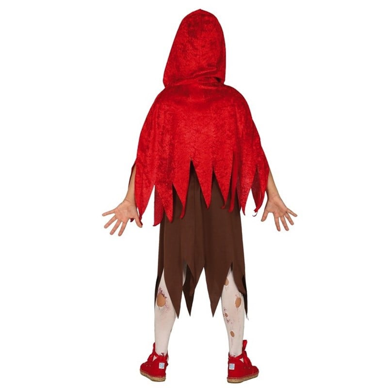 Disfraz Caperucita Roja Sangrienta 7-9 Años