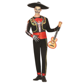 Disfraz Esqueleto Mariachi Talla 48-50