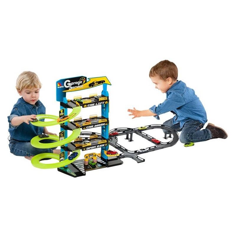 Parking Infantil Molto 4 Plantas Con Pistas