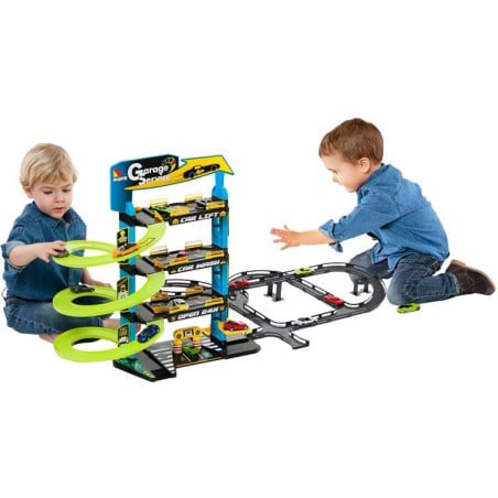 Parking Infantil Molto 4 Plantas Con Pistas