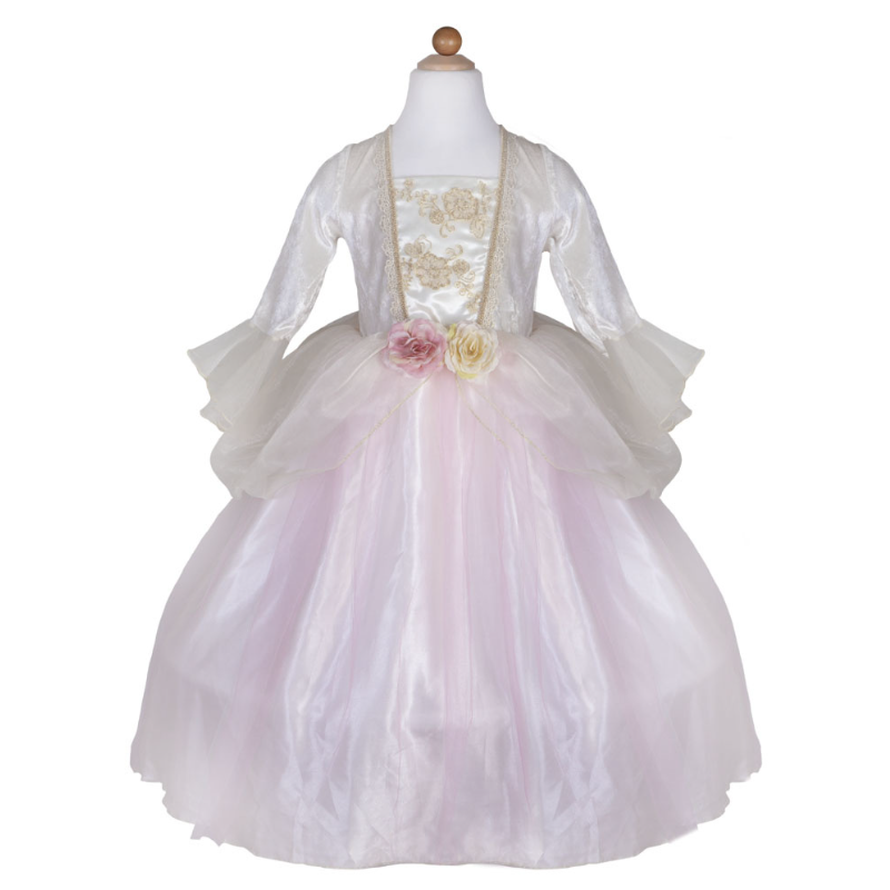Disfraz Princesa Oro Y Rosa 5-6 Años