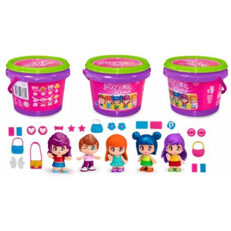 Pinypon Cubo Con 5 Figuras
