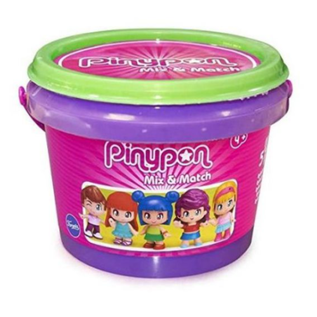 Pinypon Cubo Con 5 Figuras