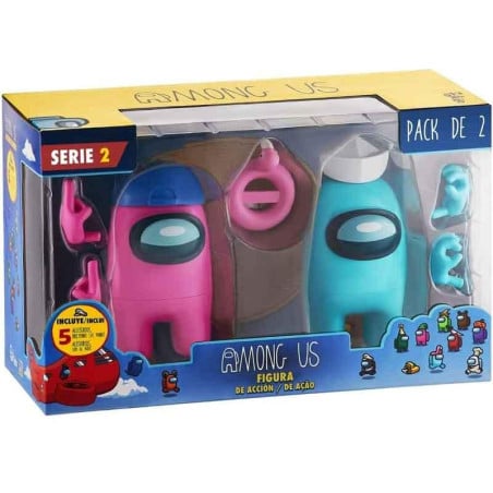 Among Us Figura De Acción Pack 2 Surtido