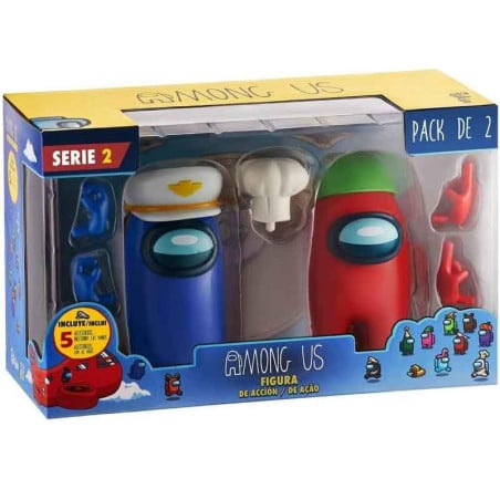 Among Us Figura De Acción Pack 2 Surtido