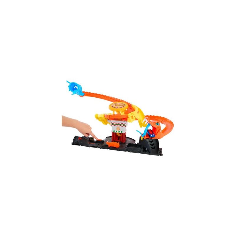 Hot Wheels City Ataque Pizza Slam Cobra