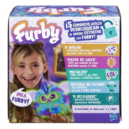 Furby Galaxy Brilla en la Oscuridad