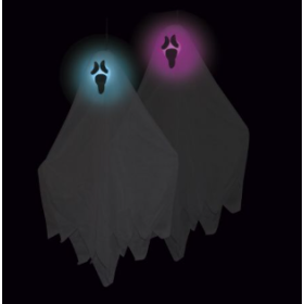 Colgante Fantasma Con Luz 50 Cm 2