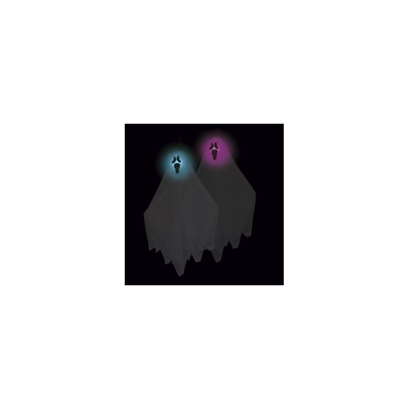 Colgante Fantasma Con Luz 50 Cm