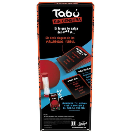 Juego Tabú Sin Censura