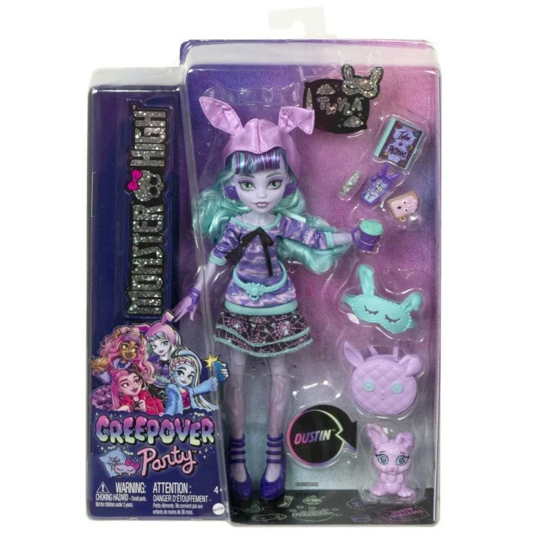 MONSTER HIGH TWYLA FIESTA DE PIJAMAS