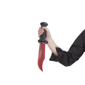 Cuchillo Con Sangre 33 Cm