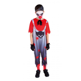 Disfraz Payaso Villano Con Sonido T.8-10