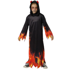 Disfraz Diablo Encapuchado 5-7 Años