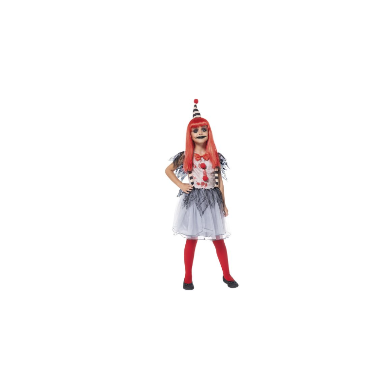 Disfraz Payasa Sanguinaria 7-8 Años