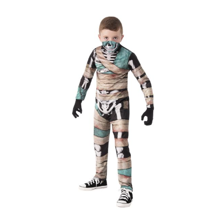 Disfraz Momia Esqueleto 5-7 Años