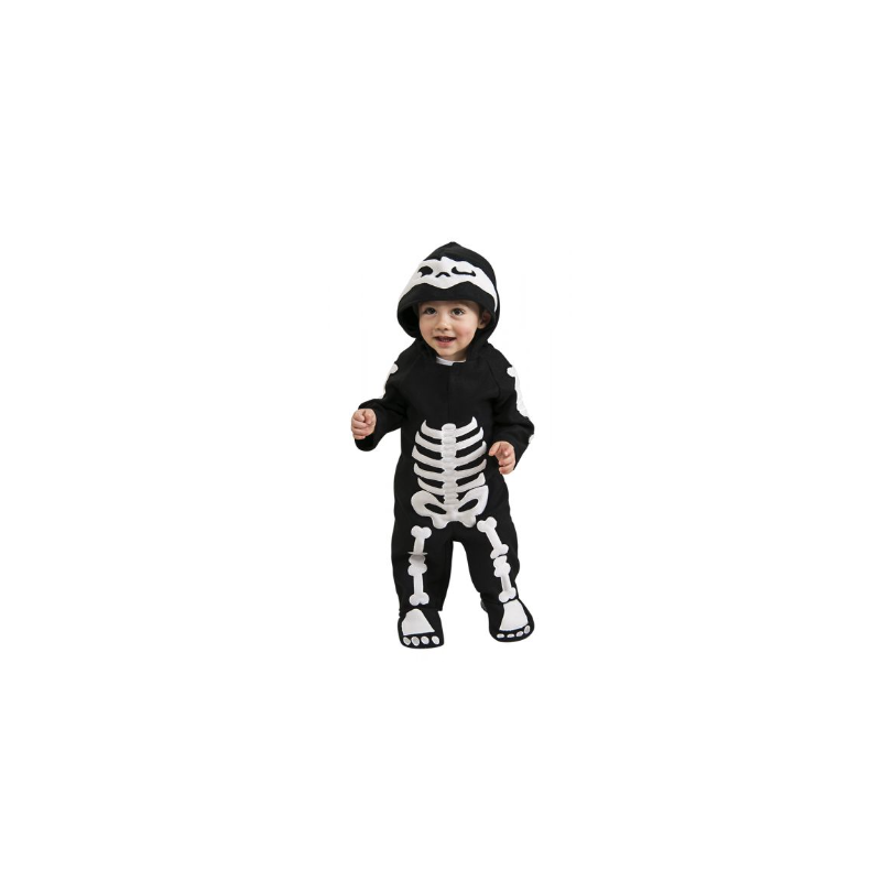 Disfraz Skeleton Bebé 6-12 Meses