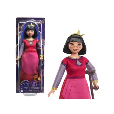 Disney Muñeca Asha Vestido Rojo