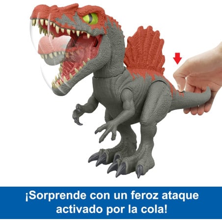 Jurassic World Espinosaurio Destroza Jaulas