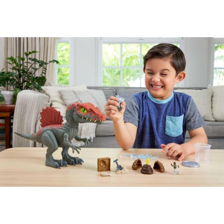 Jurassic World Espinosaurio Destroza Jaulas