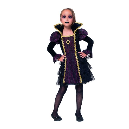 Disfraz Vampira Deluxe 5-6 Años