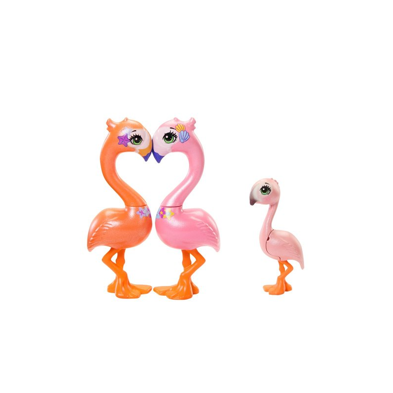 Enchantimals Familia De Flamencos