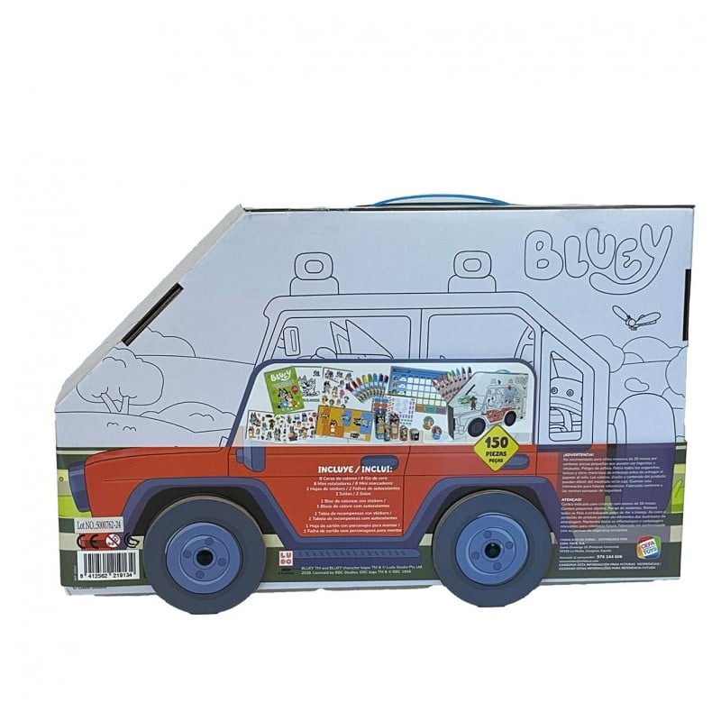Bluey Coche de Actividades