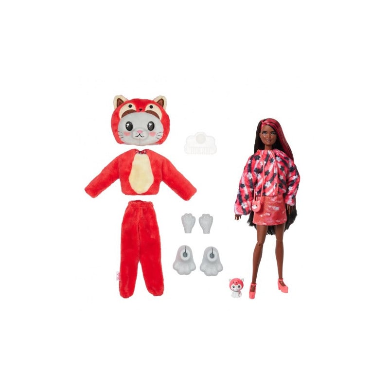 Barbie Cutie Reveal Gatito Panda Disfraz