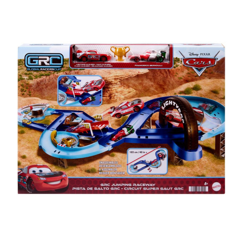 Cars 3 Pista De Salto Con 2 Vehículos