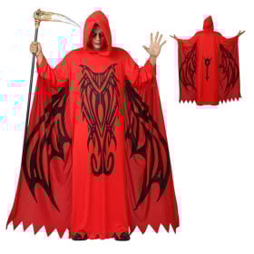 Disfraz Demonio Rojo Adulto Talla M-L