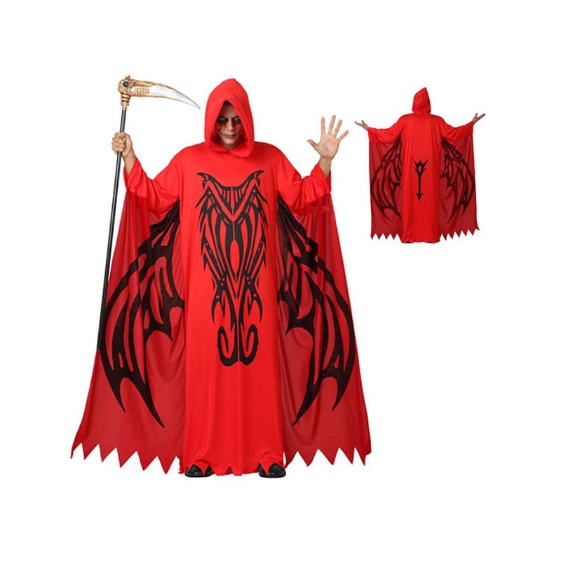 Disfraz Demonio Rojo Adulto Talla M-L