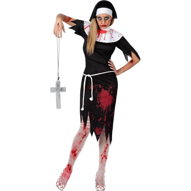 Disfraz Monja Sangrienta Talla XL