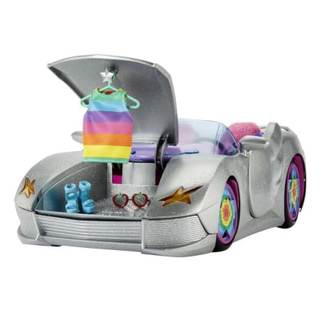 Barbie Extra Coche Con Alas y Mascota