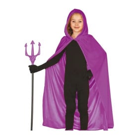 Capa Lila Terciopelo Infantil 100 Cm
