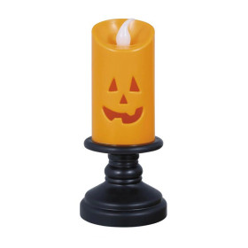 Vela Calabaza Con Luz 12,5 Cm