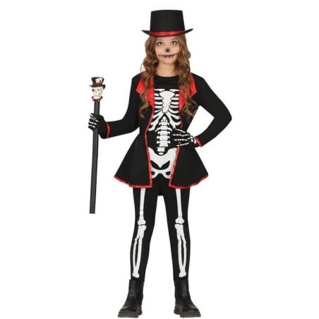 Disfraz Esqueleto Elegante Inf. 5-6 Años