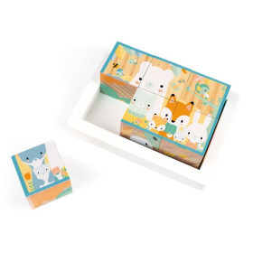 Bandeja Puzzle De 6 Cubos