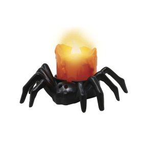 Araña Con Vela 9x6 cm