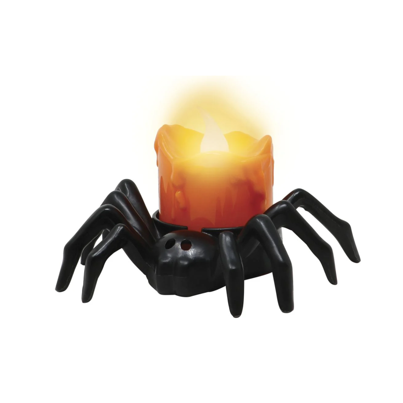 Araña Con Vela 9x6 cm