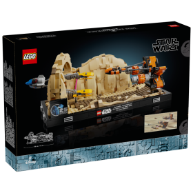 LEGO Star Wars Diorama Carrera de Vainas de Mos Espa 2