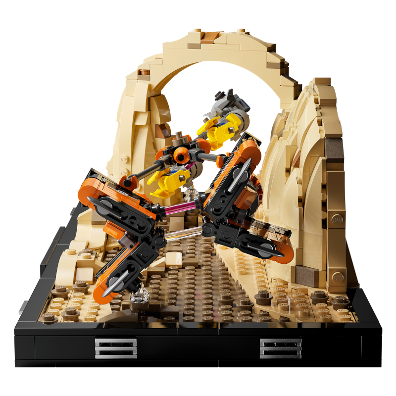 LEGO Star Wars Diorama Carrera de Vainas de Mos Espa