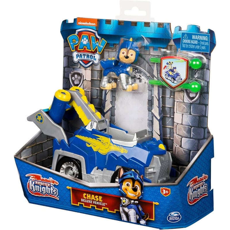 Paw Patrol Rescue Knights Vehículo Chase