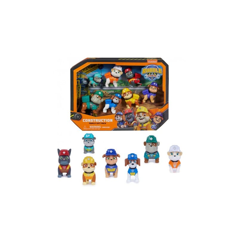 Pack De Figuras Construcción Rubble & Cr