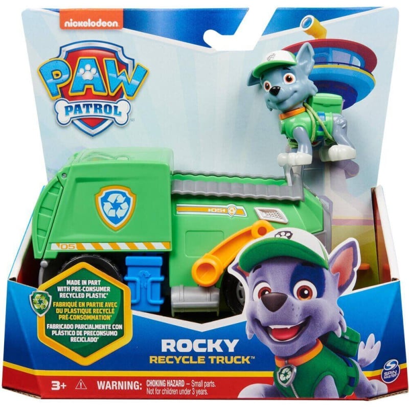 Paw Patrol Vehículo Sostenible Rocky