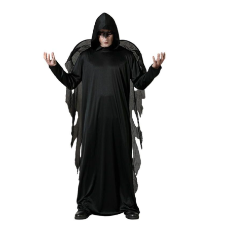 Disfraz Ángel Negro Adulto Talla M-L