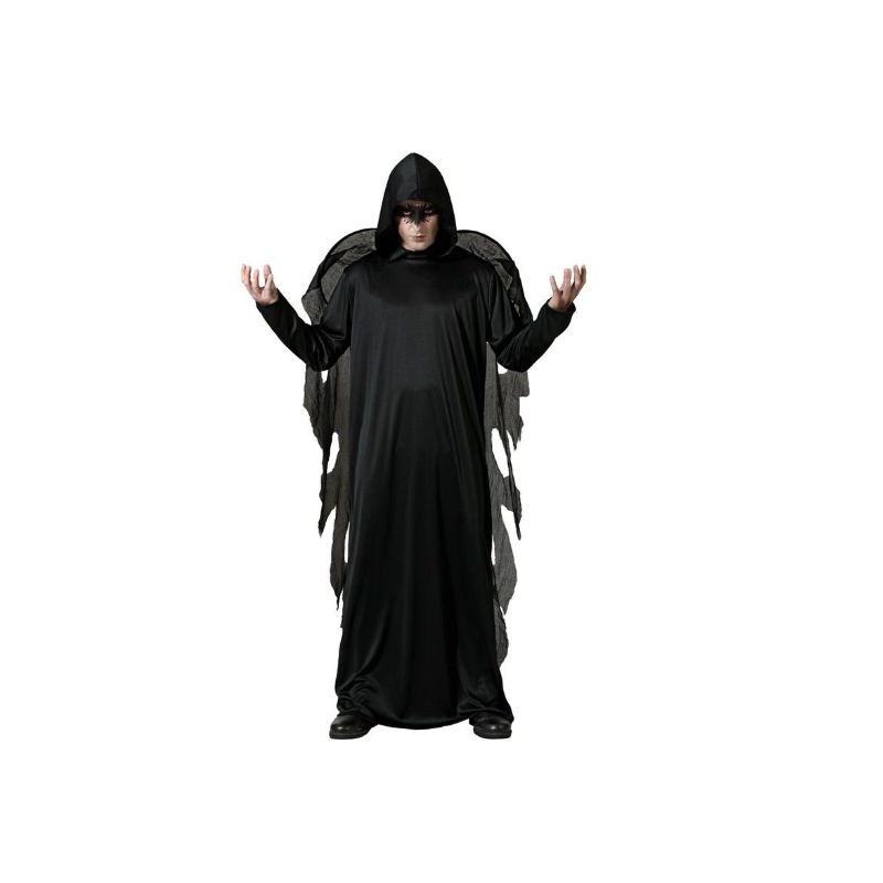 Disfraz Ángel Negro Adulto Talla XL