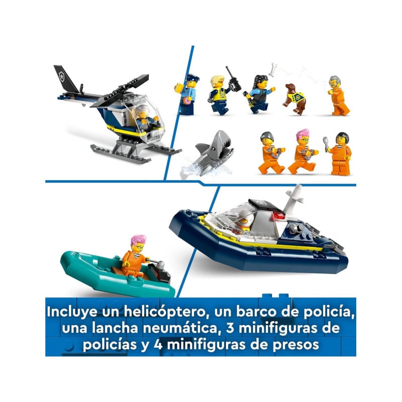 LEGO City Isla Prision de la Policia