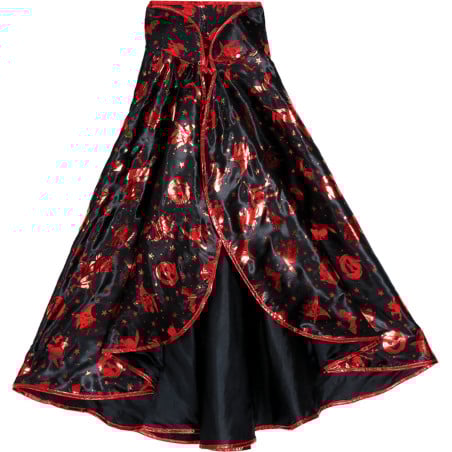 Set Bruja 50 cm Negro/Rojo Infantil